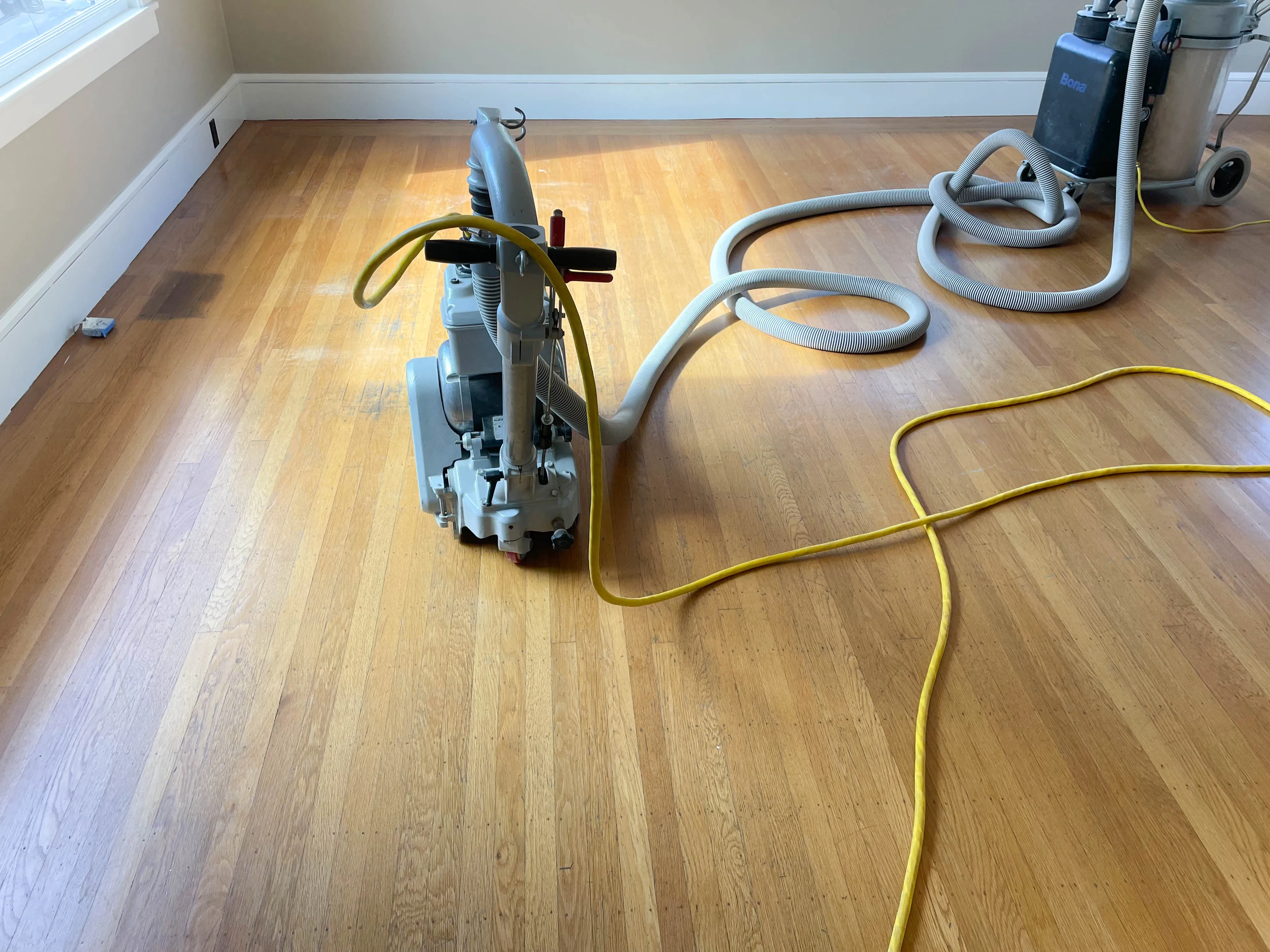 Picture of Alva Flooring refinished this oak floor in Oakland. - Alva Flooring Inc.