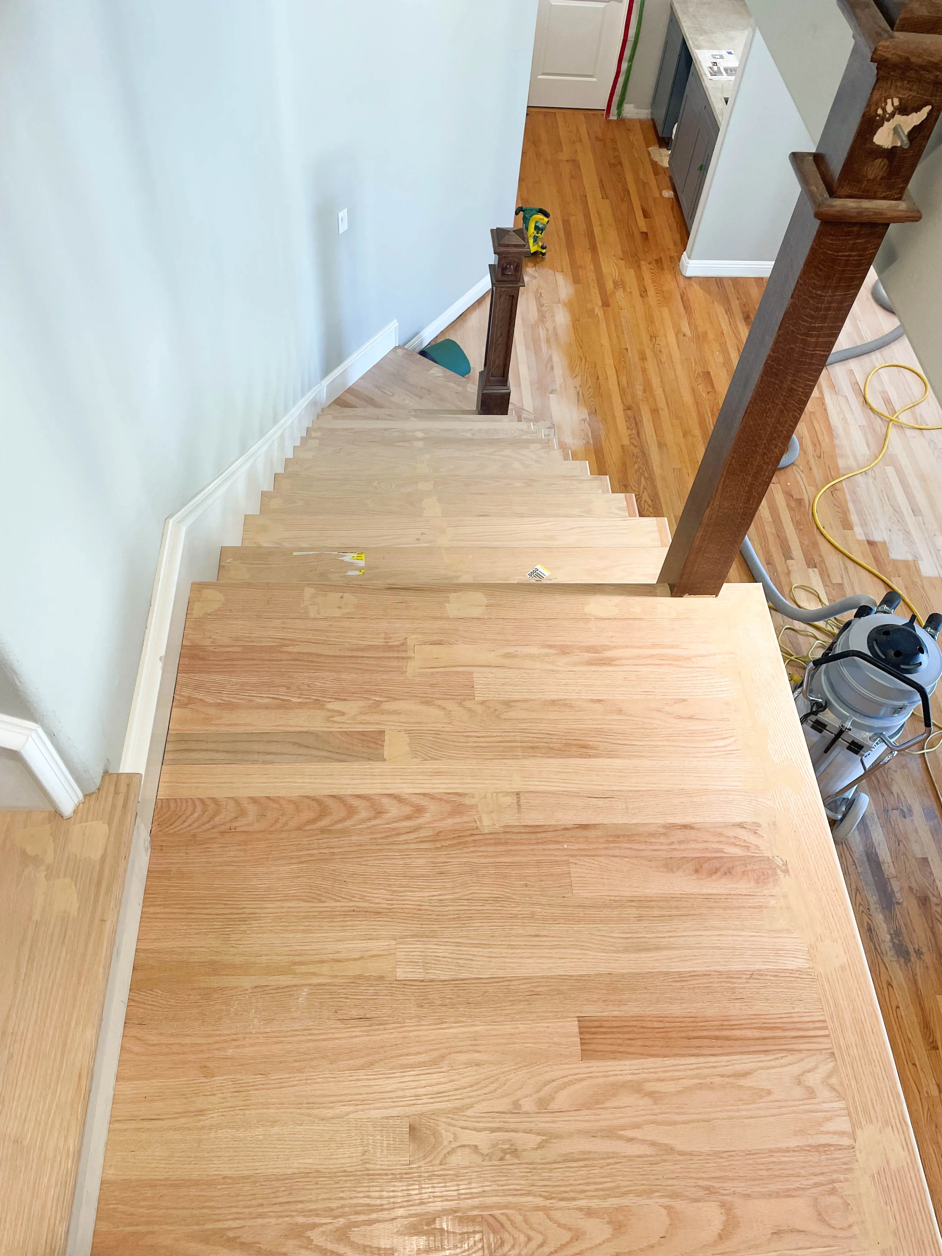 Picture of A look at a finished staircase project - Alva Flooring Inc.