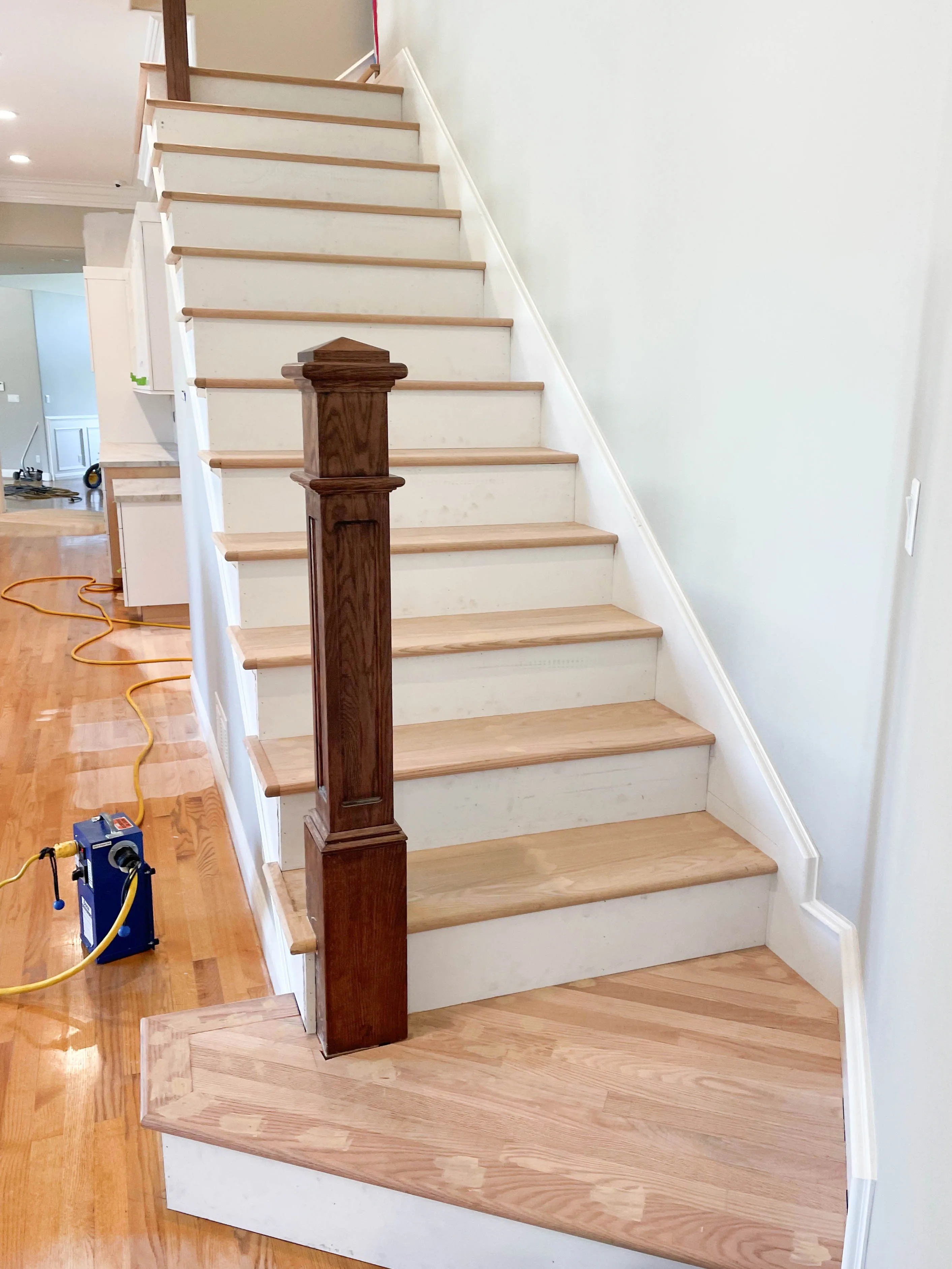 Picture of Alva Flooring installed this staircase. - Alva Flooring Inc.