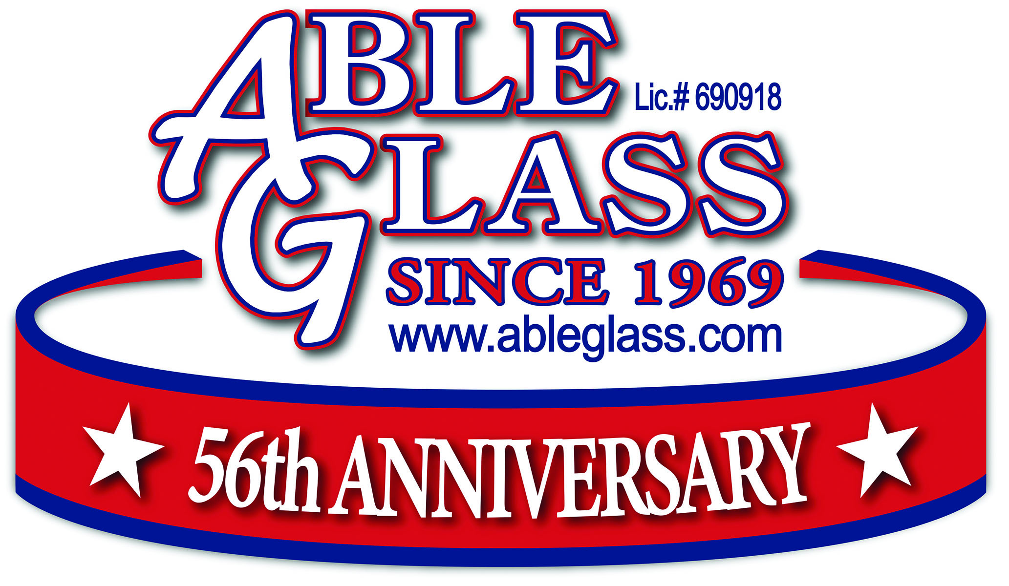 Able Glass Company logo