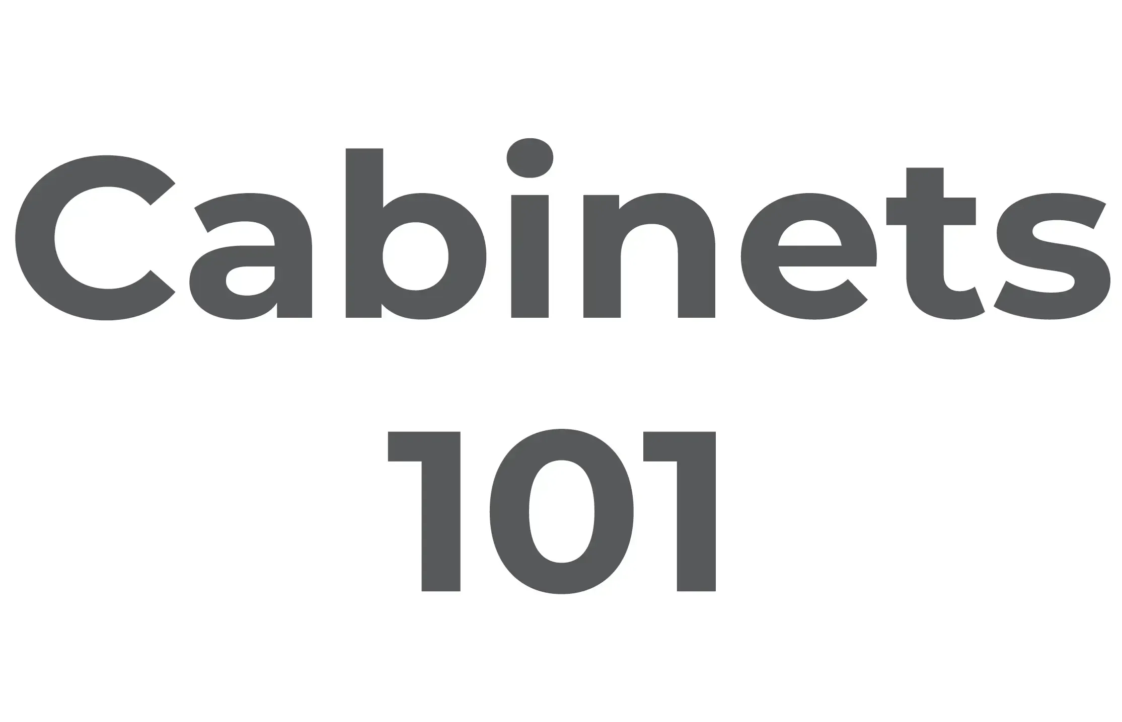 Cabinets 101 logo