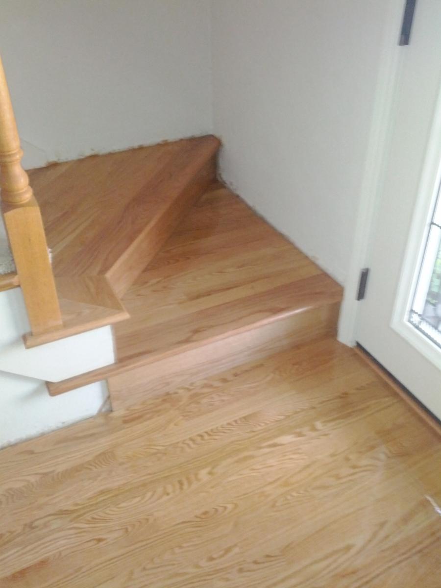 Picture of Roy’s Woodcraft Flooring can handle complex angles. - Roy's Woodcraft Flooring, Inc.