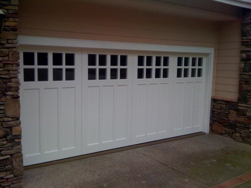 Picture of The windows in this Madden 1000B garage door were modified for this hilltop home in Walnut Creek. - Madden Door & Sons, Inc.