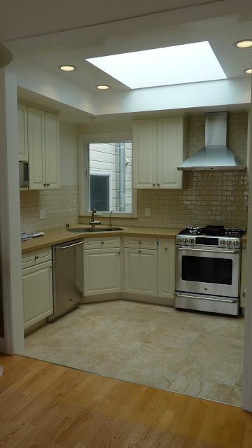 Picture of An “after” shot of the finished product, featuring a heated tile floor - Brian Fitzmaurice General Contractor