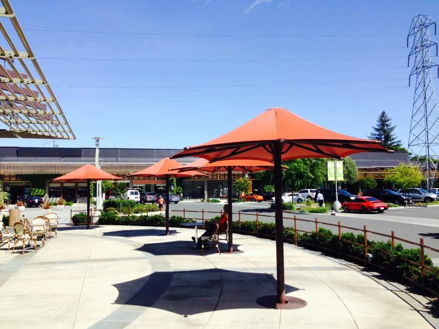 Picture of Acme Sunshades Enterprise recovered these umbrellas at Pacheco Plaza in Novato. - Acme Sunshades Enterprise Inc.