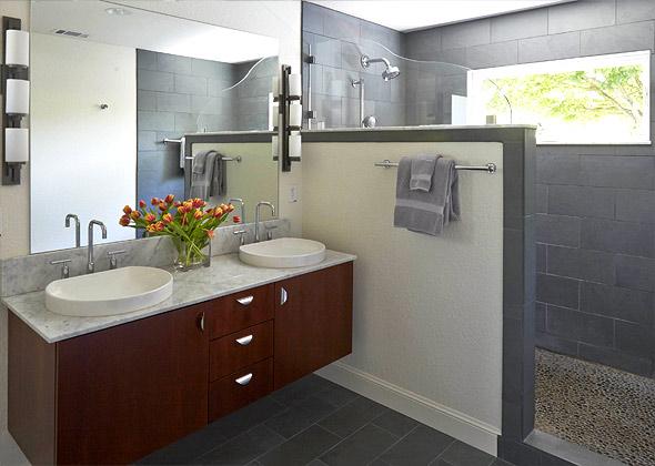 Picture of Amarant Design & Build remodeled this bathroom in a custom home in Danville. - Amarant Design & Build