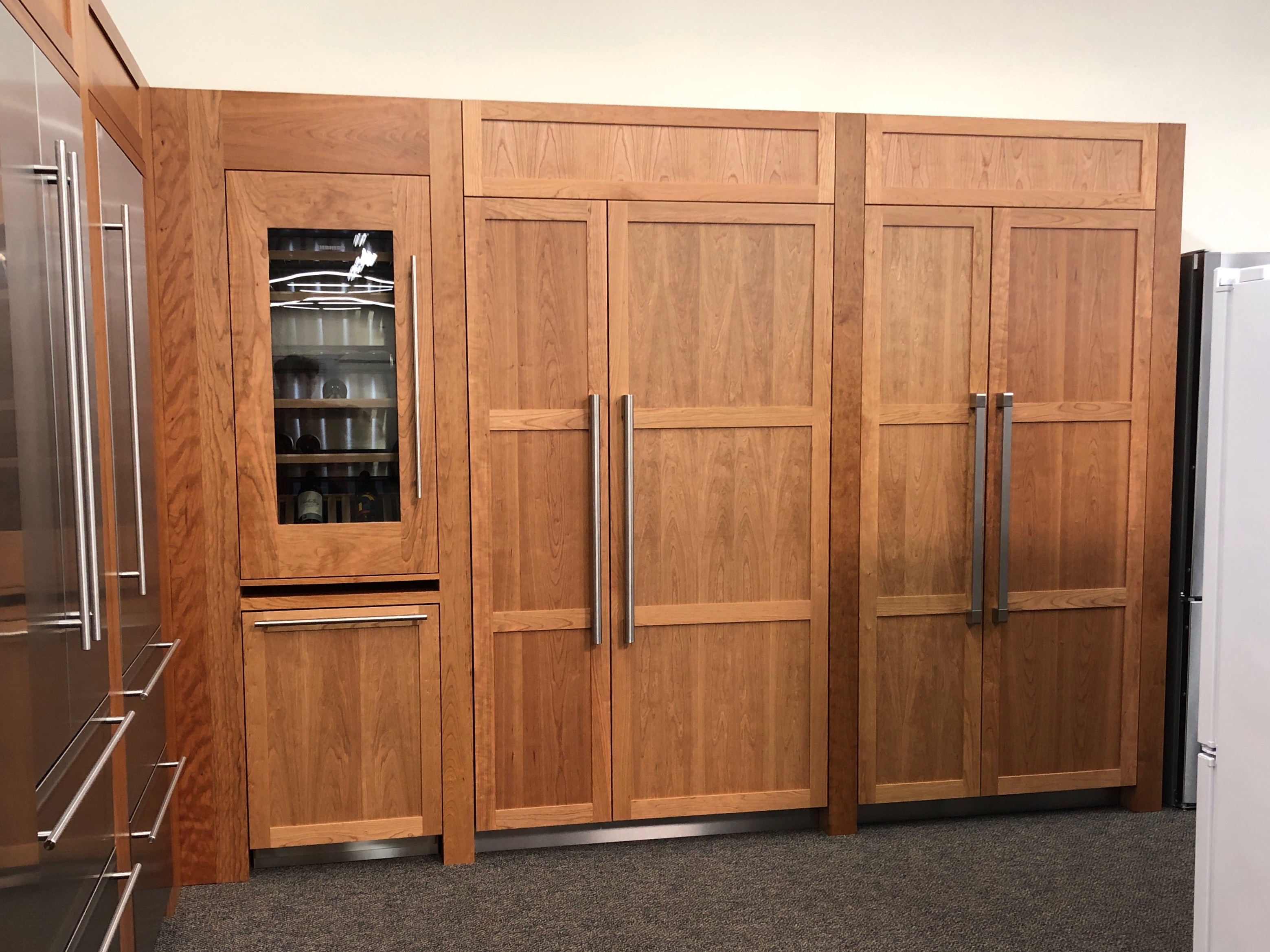 Picture of Asien's Appliance offers refrigerators with wood doors. - Asien's Appliance, Inc.