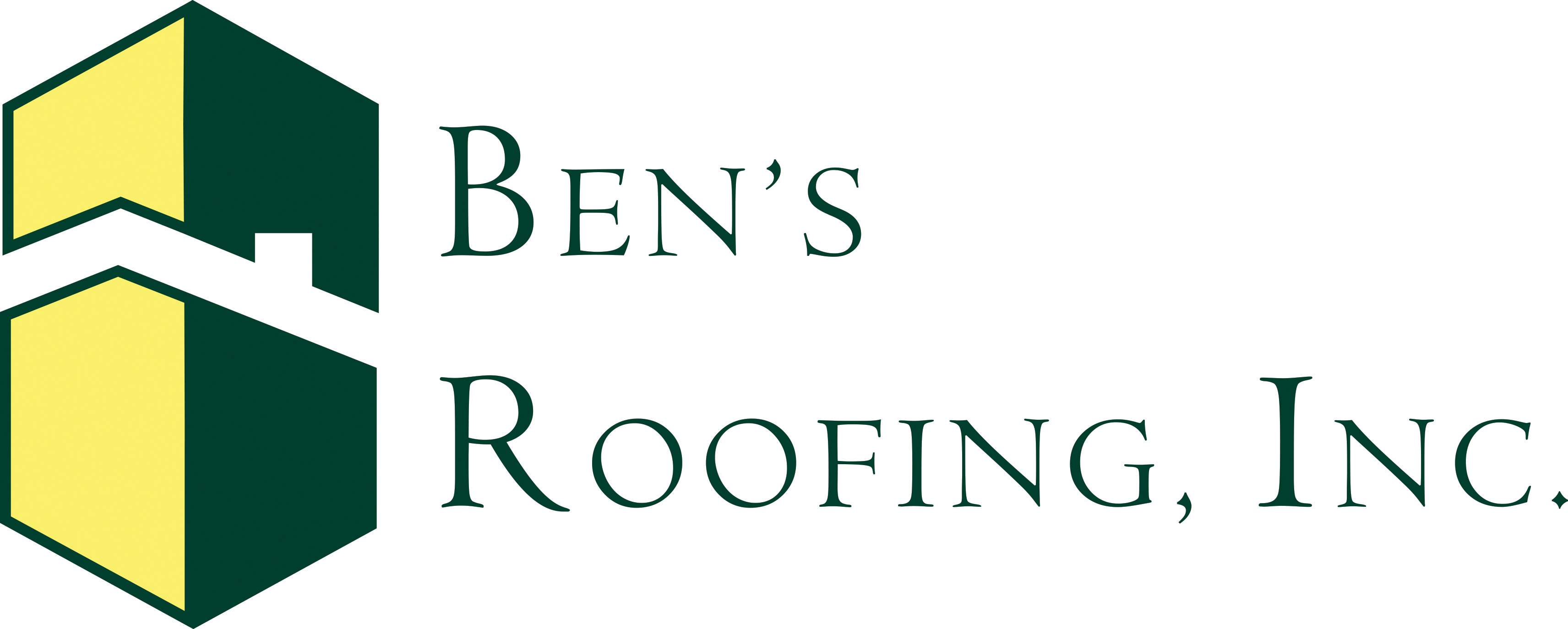 Ben's Roofing, Inc. logo