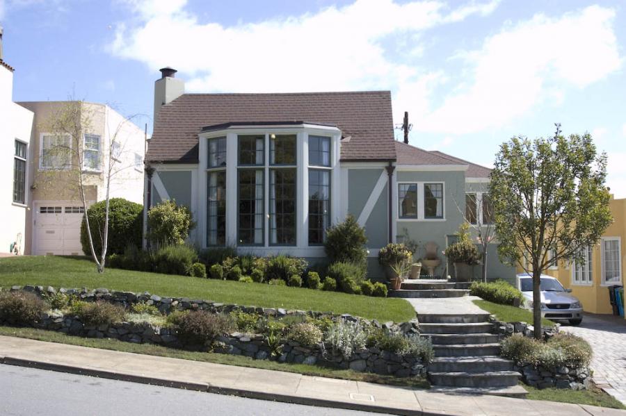 Picture of A restored 1920s Tudor-style facade in Westwood Highlands - Christopher Wells Construction, Inc.