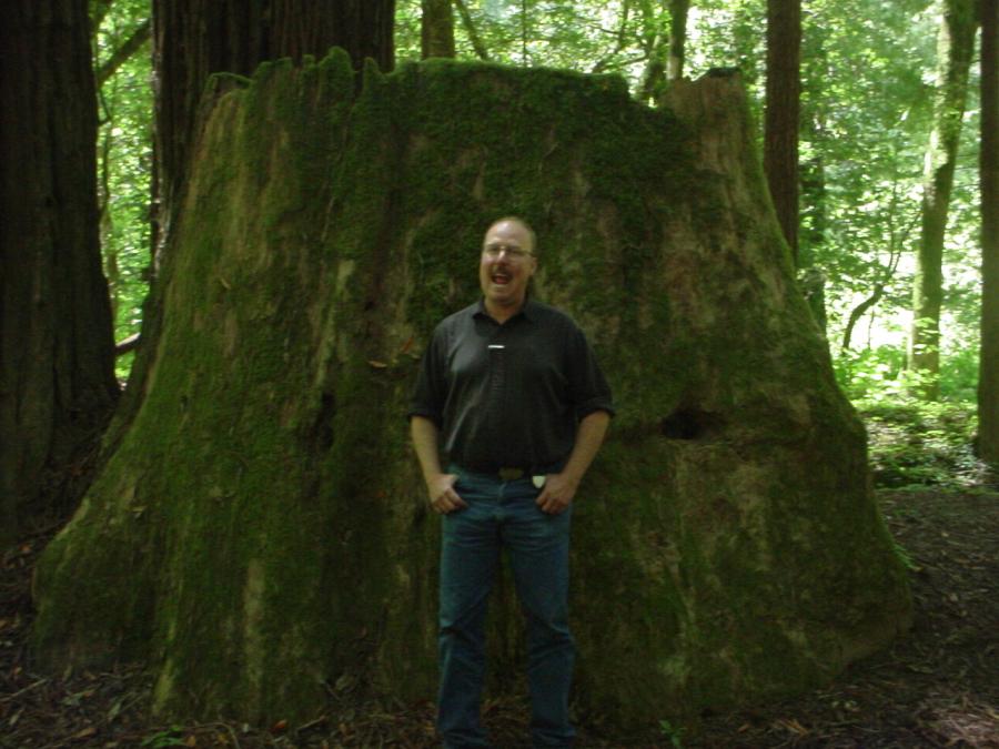 Picture of Owner Chris Chapman enjoys a day off in the woods. - Horticultural Services, LTD