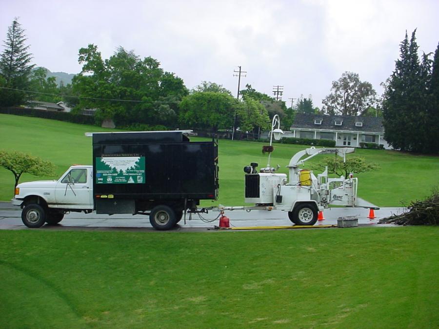 Picture of A recent project at Diablo Country Club in Danville - Horticultural Services, LTD