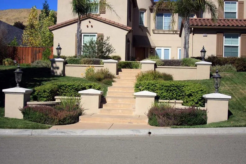 Picture of A terraced entry in Danville - Dana Lund Landscaping, LLC