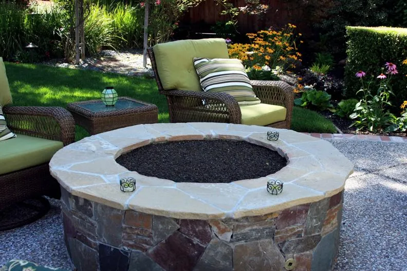 Picture of A custom fire pit in Walnut Creek - Dana Lund Landscaping, LLC