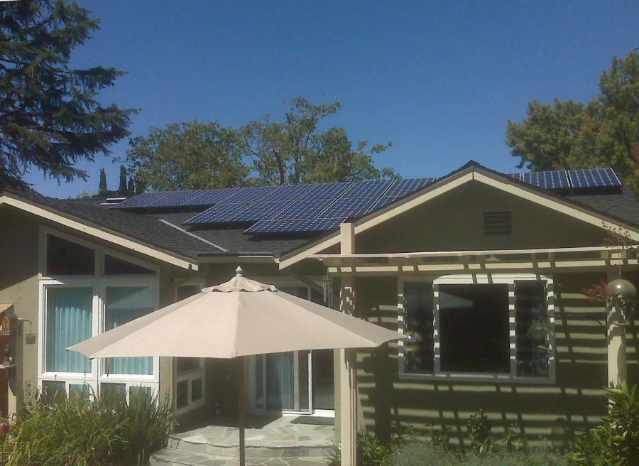 Picture of A 4kW SunPower solar system in Walnut Creek - Sky Power Systems