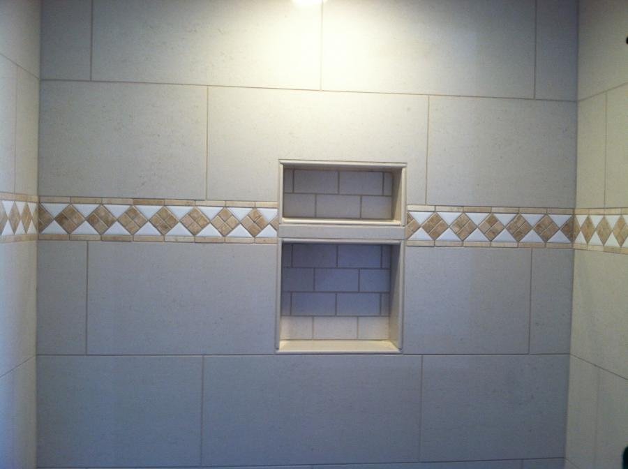 Picture of A recent tile shower project in Walnut Creek - Derrick Tracey Custom Tile & Marble