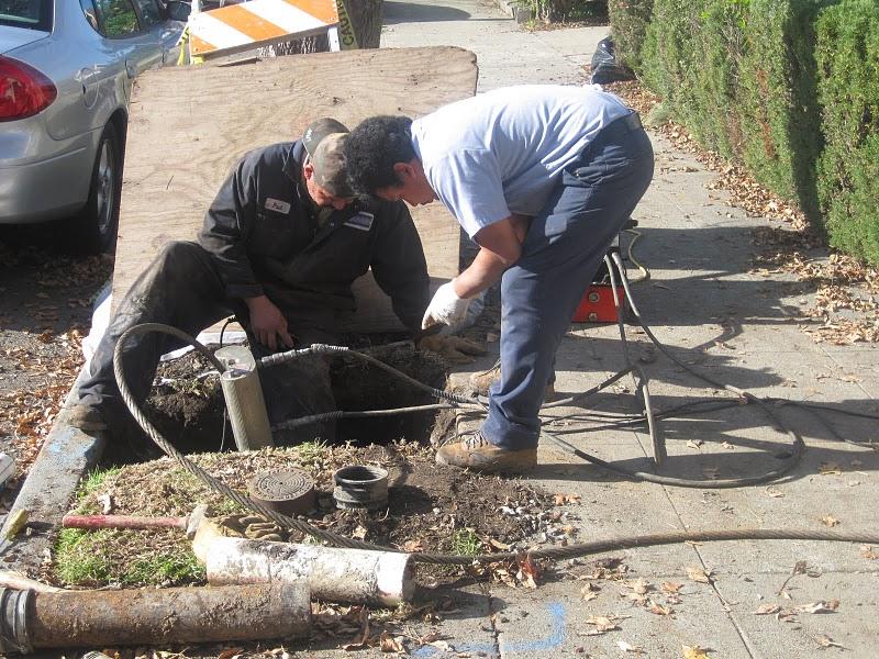 Picture of The company performs trenchless sewer replacements. - Albert Nahman Plumbing, Heating and Cooling