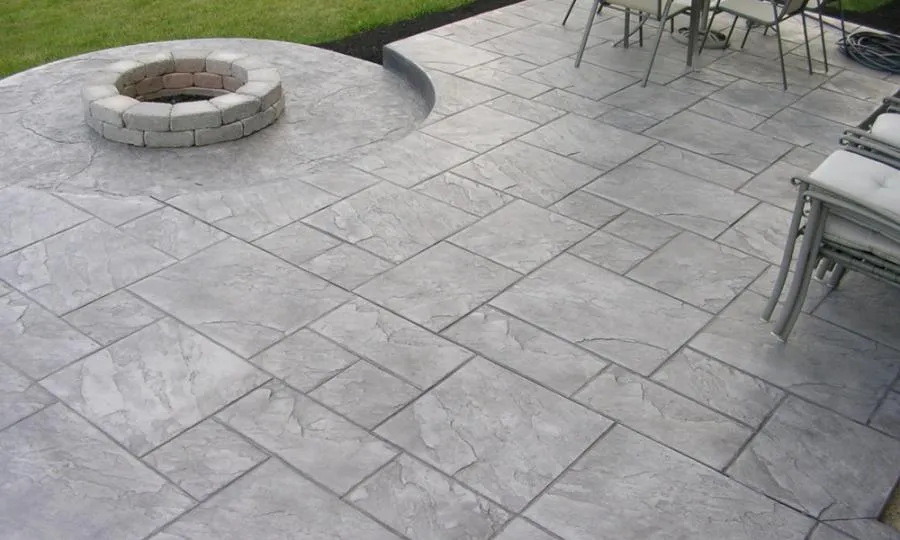 Picture of Kodiak Construction built this patio in a client's backyard. - Kodiak Construction