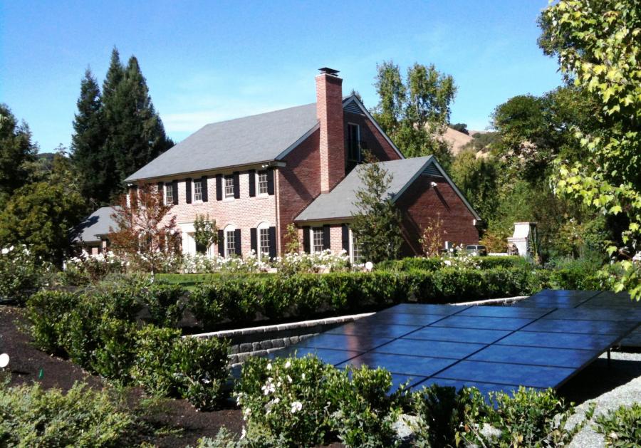 Picture of Sky Power Systems installed this 8kW SunPower ÛÏsolar gardenÛ in Lafayette. - Sky Power Systems