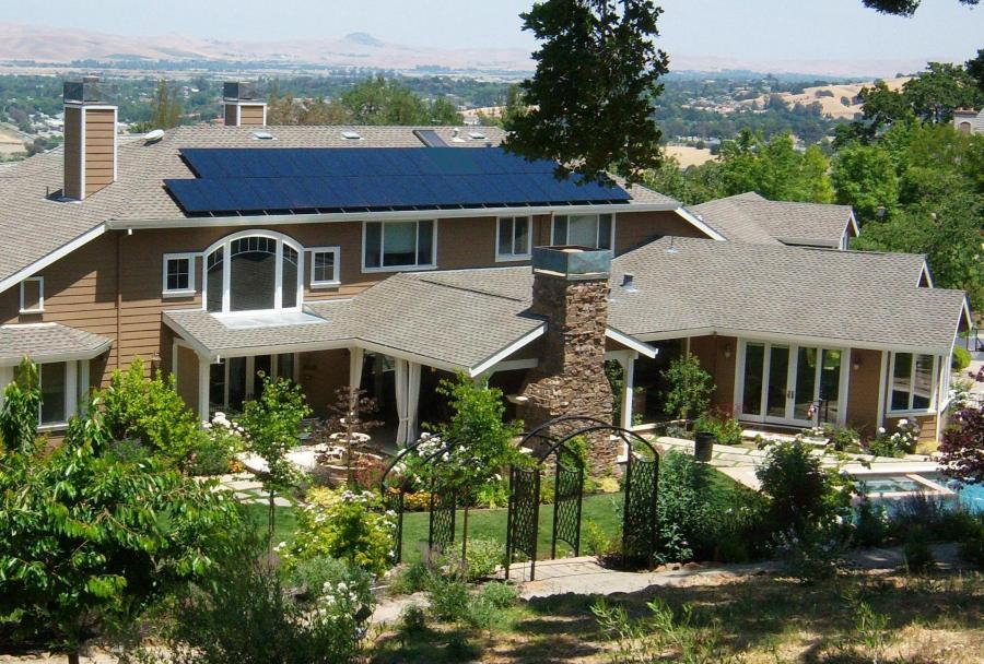 Picture of An 8kW SunPower solar system in Pleasanton - Sky Power Systems