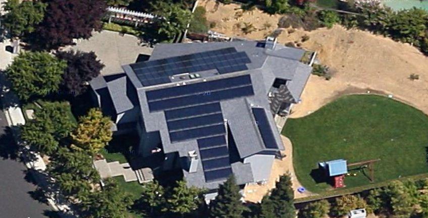 Picture of A 23kW SunPower roof mount solar system in Pleasanton - Sky Power Systems