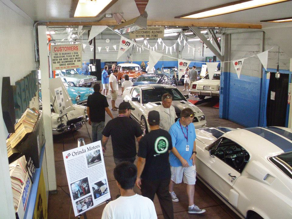 Picture of Orinda Motors recently held a car show at its Orinda facility. - Orinda Motors, Inc.