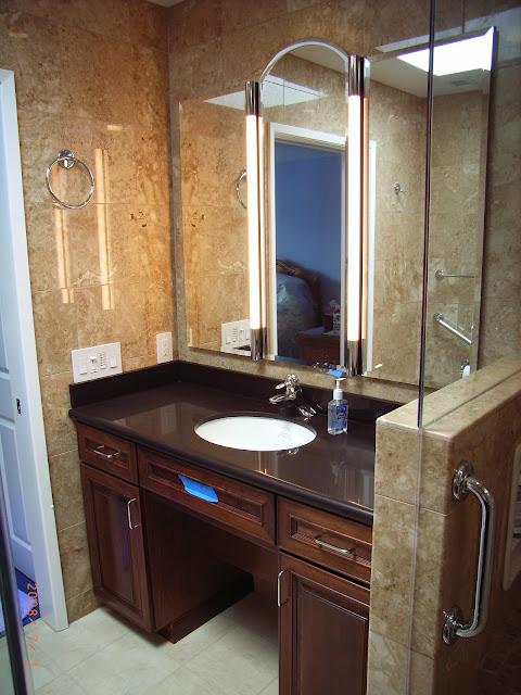 Picture of A recent barrier-free vanity installation - Brian Fitzmaurice General Contractor