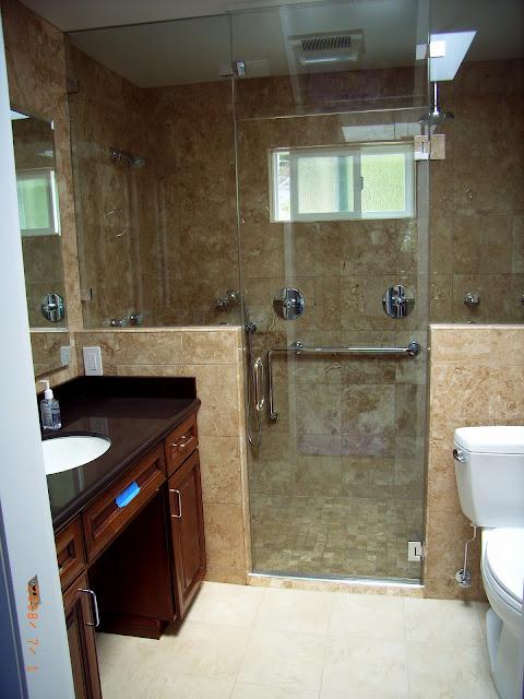 Picture of A recent barrier-free bathroom remodeling project - Brian Fitzmaurice General Contractor