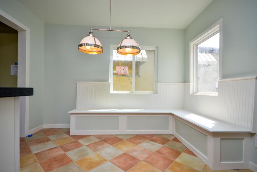 Picture of Home Healing Renovations installed this breakfast nook in a home in Berkeley's Westbrae neighborhood. - Home Healing Renovations, Inc.