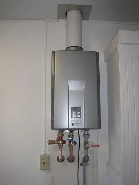 Picture of In addition the company handles tankless water heater installation. - Albert Nahman Plumbing, Heating and Cooling