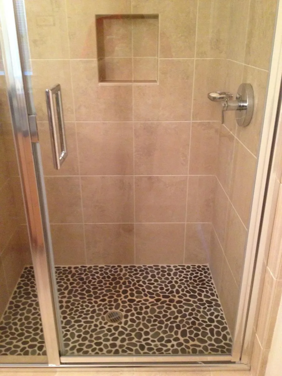 Picture of A recent shower handle replacement job in Pleasanton - Savior Plumbing, Inc.