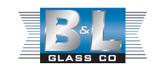 B & L Glass logo