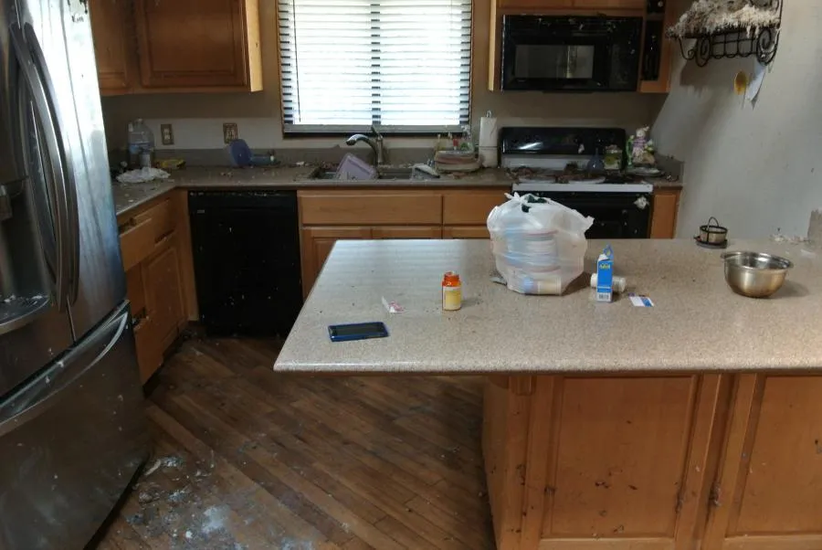 Picture of A "before" shot of a recent kitchen remodel by Alltek Restoration Inc. - Alltek Restoration, Inc.