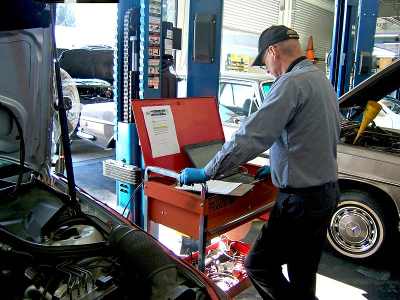 Picture of Mercedes-Benz repair - European Sales & Service