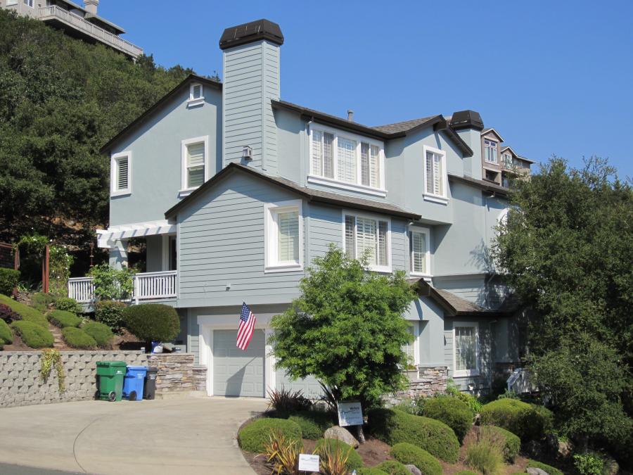 Picture of Mike Chavez Painting painted this three-story home in Santa Rosa. - Mike Chavez Painting