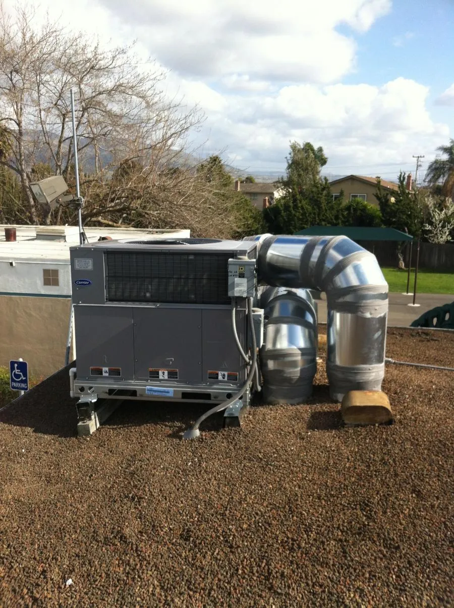 Picture of A residential furnace and water heater installation by Degree HVAC - Degree HVAC, Inc.