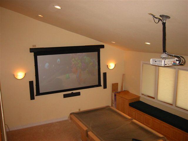 Picture of Gentec Electrical Services installs home theaters. - Gentec Services, Inc.