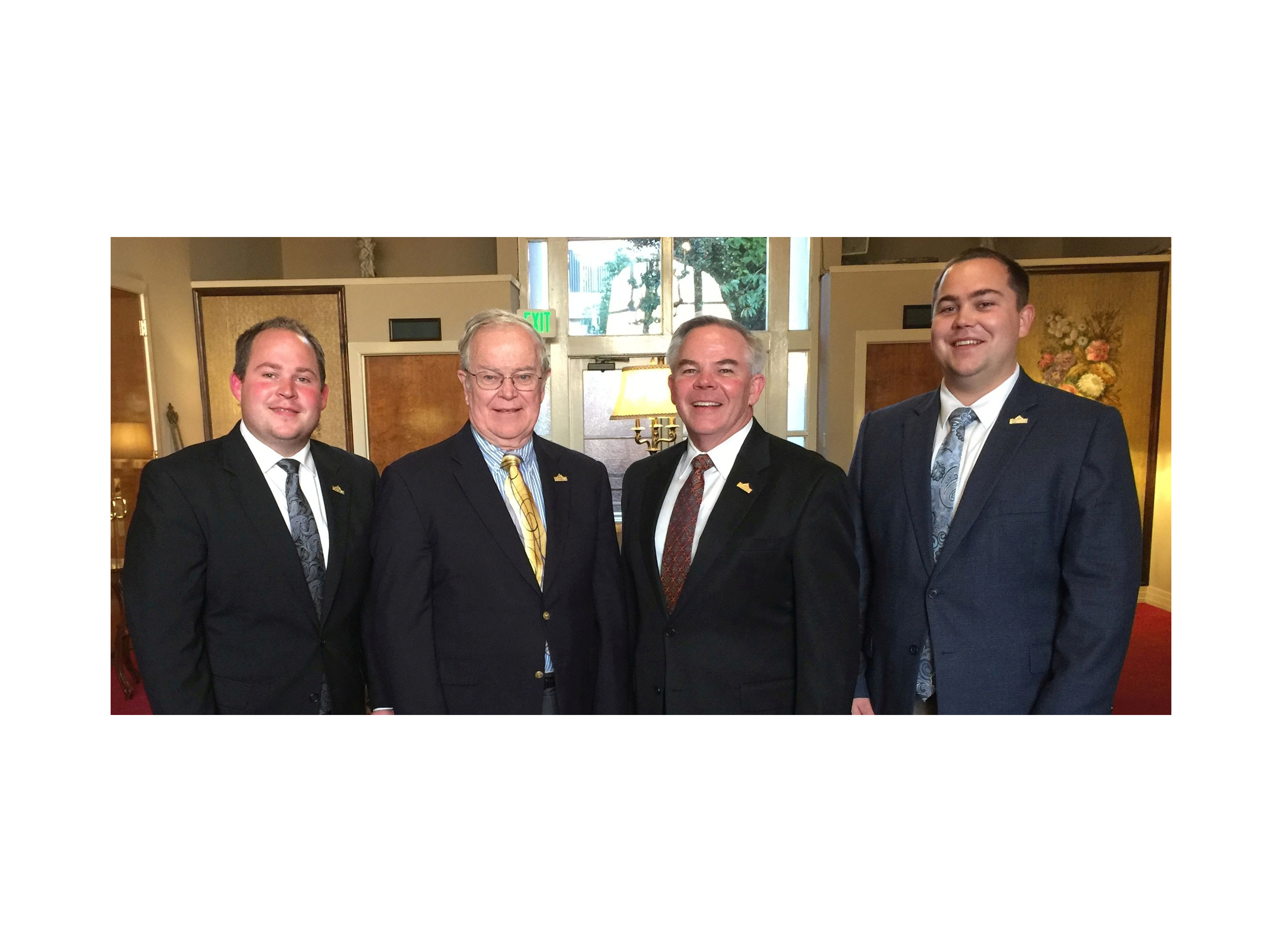 Picture of (L to R): Bill Dan Matt and Joey Duggan proudly continue Duggan's Serra Mortuary's legacy as a family-owned and operated company. - Duggan's Serra Mortuary