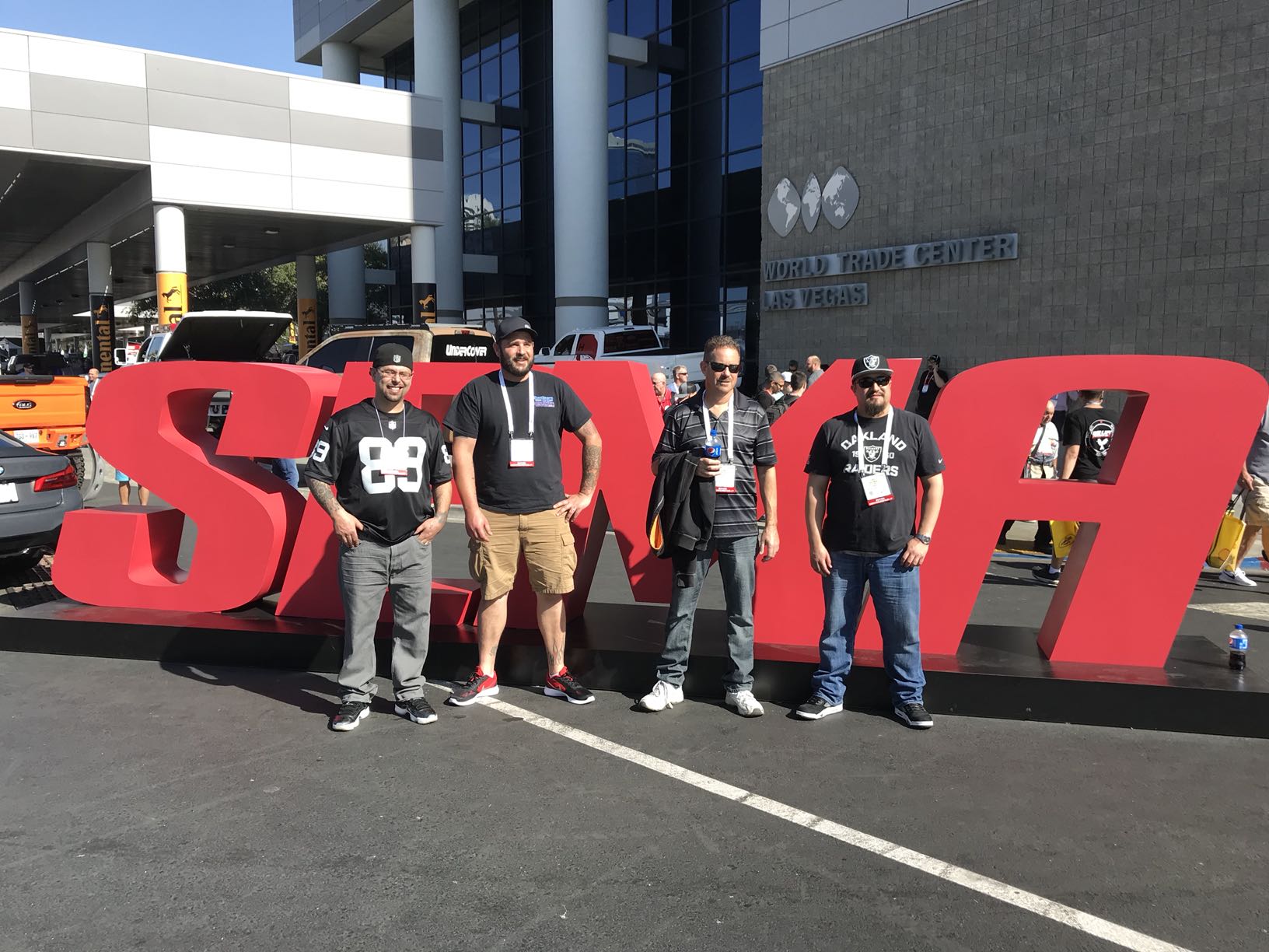 Picture of The ASAP Automotive team at the 2017 SEMA show in Las Vegas - ASAP Automotive, Inc.