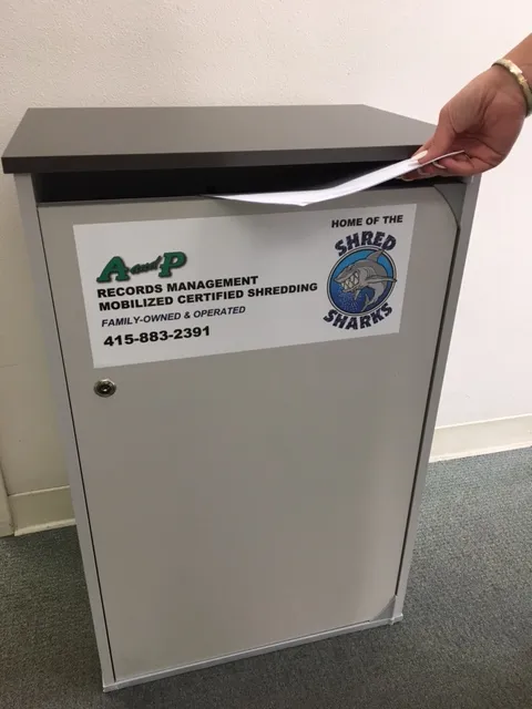 Picture of A and P Moving provides records management consoles for inside its clients' business offices. - A and P Moving, Inc.