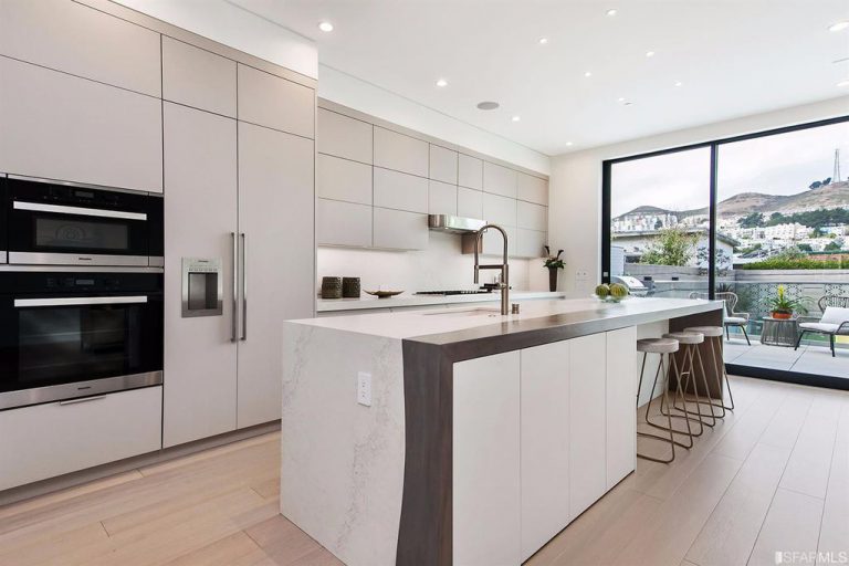 Picture of AMS Construction remodeled this kitchen in San Francisco. - AMS Construction