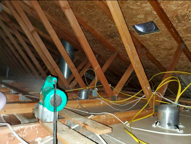 Picture of A recent attic sanitation project by Johnson’s Insulation - Johnson's Insulation