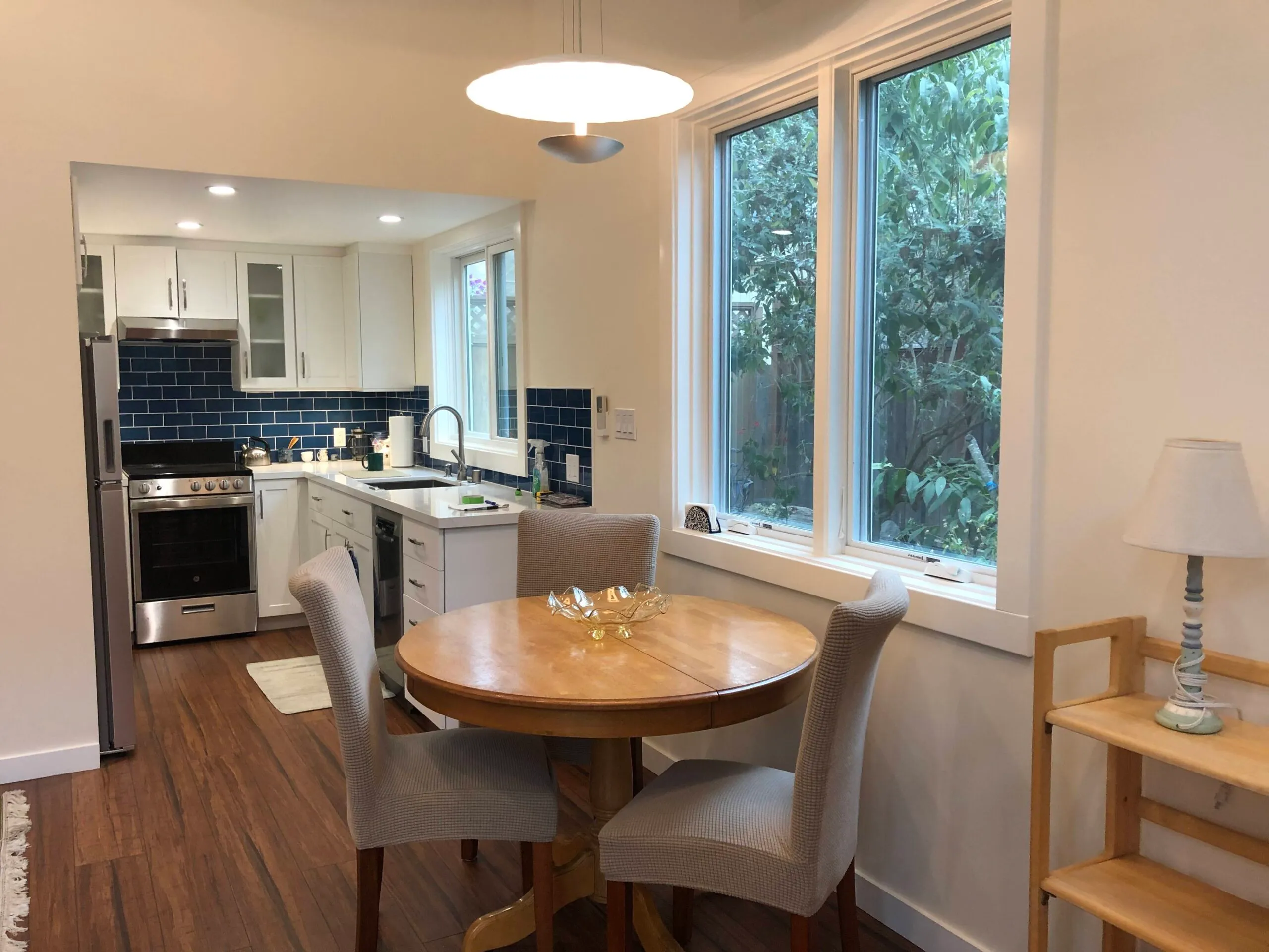 Picture of Green Living Builders installed windows to add more light to this ADU living space. - Green Living Builders LLC